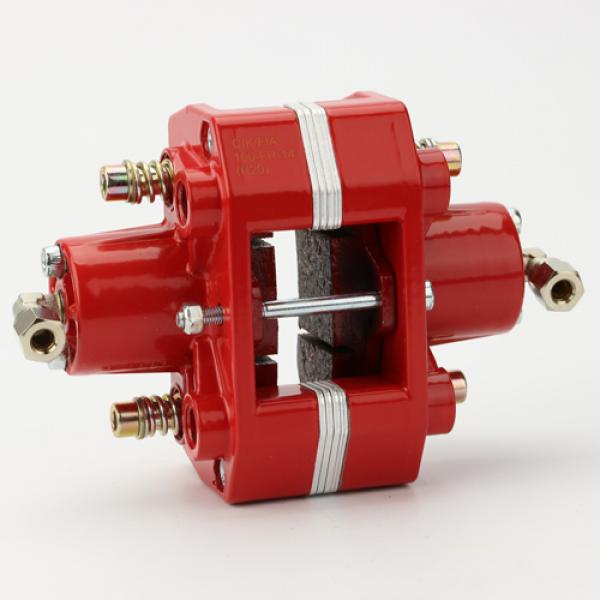 Bremssattel hinten hydr. 2-Kolben rot CIK/FIA